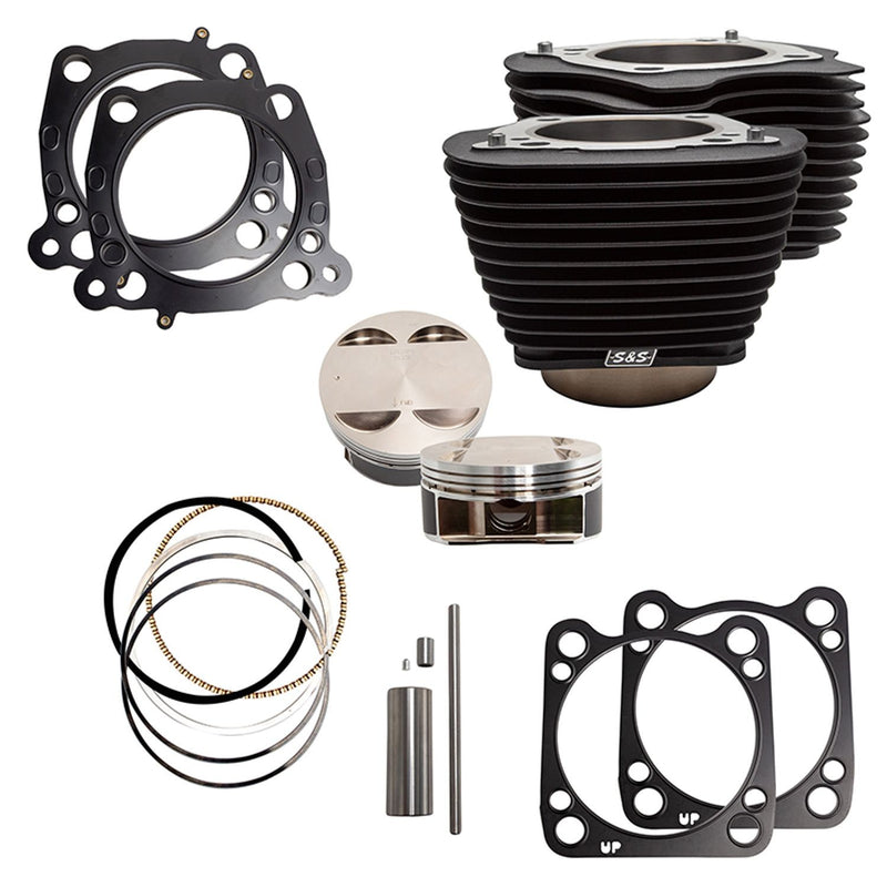 S&S Cycle ME17-up 124" big bore kit all black