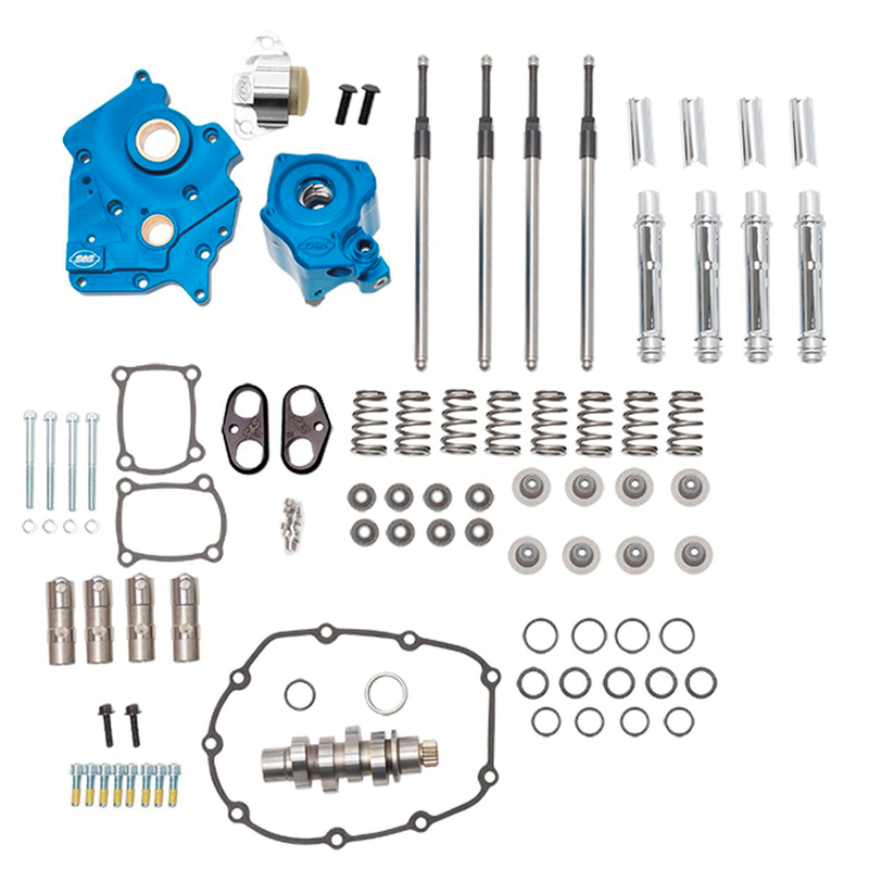 S&S Cycle 550C Cam Chest Kit w/Chr Tubes ME17-up W