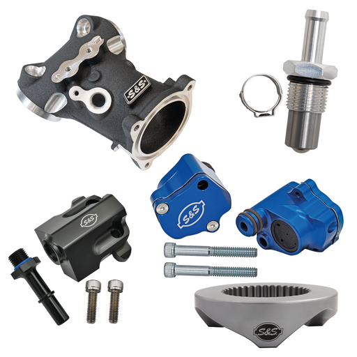 S&S Cycle M8 Protection package Softail blk manifd