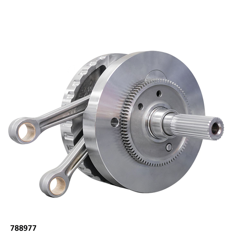 S&S Cycle Flywhl Assy 4-5/8" Str Full Width WP ME1