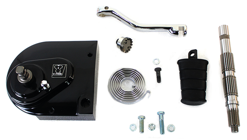 V-Twin Kicker kit XL91-03 w/frwrd cntrls Black