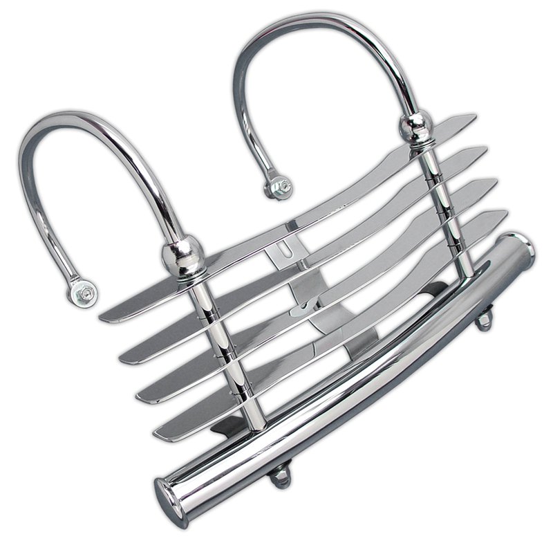 V-Twin Rear Fender bumper Grill Chrome FL36-57