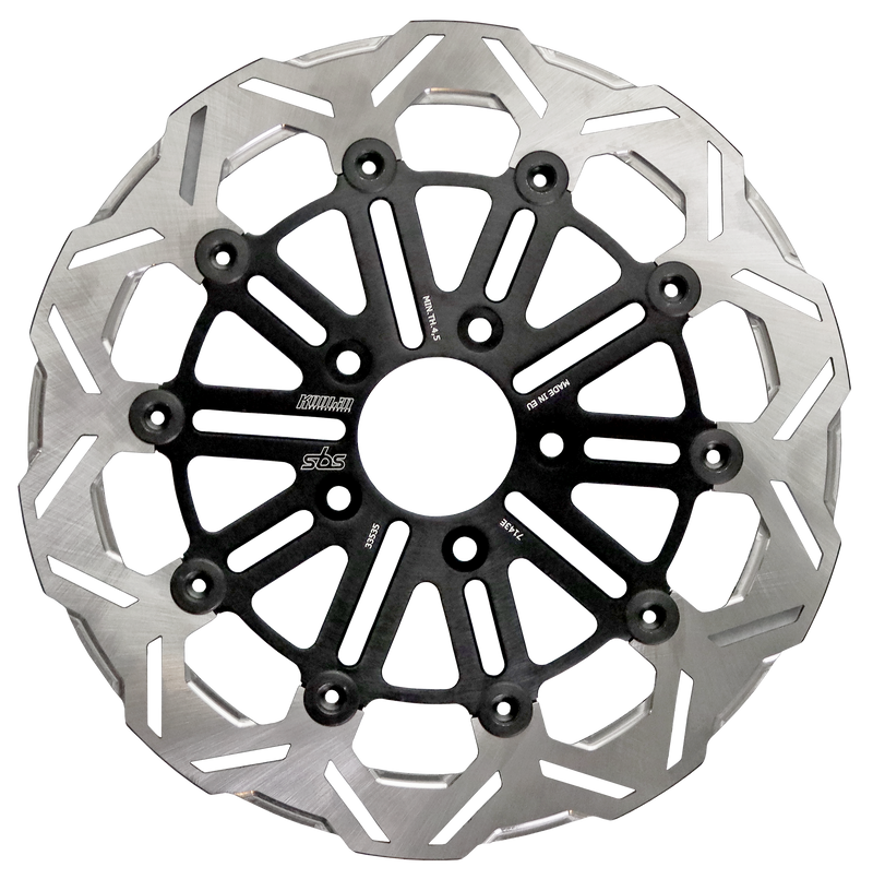 SBS Kodlin 10-Spoke 11.8" Disc Polished FR L