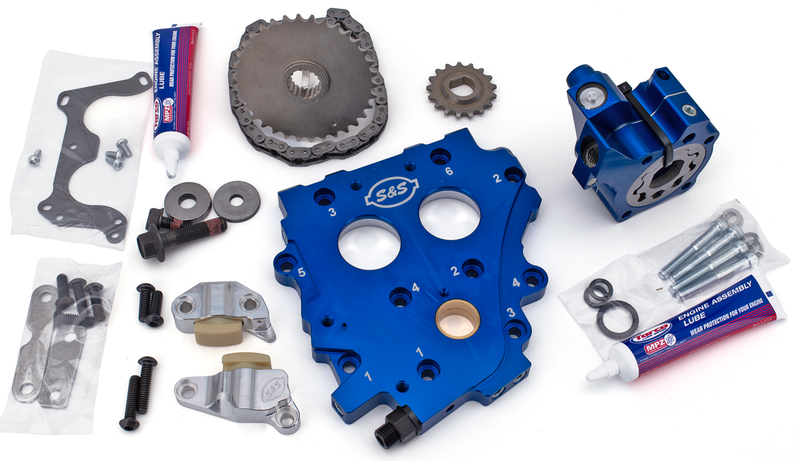 S&S Cycle Hybrid kit w/S&S plate & pump TC02-06