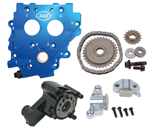 S&S Cycle Hybrid kit w/S&S plate & TPDpump TC02-06