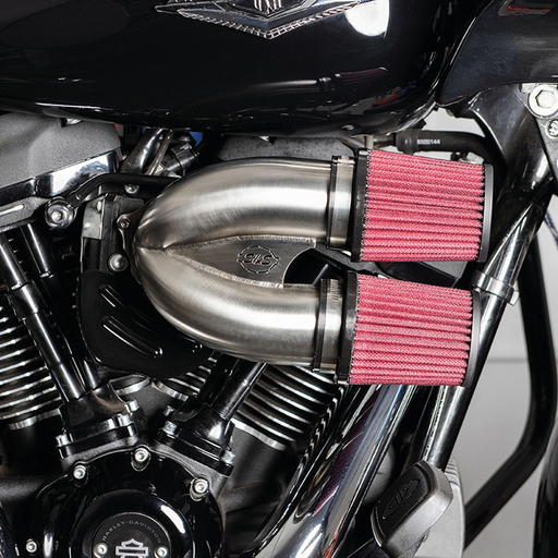 S&S Cycle Tuned induction kit Stainless ME17-UP