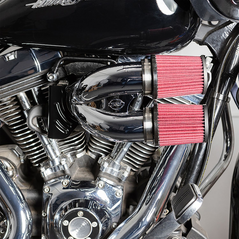 S&S Cycle Tuned induction kit Chrome TC08-17 TBW