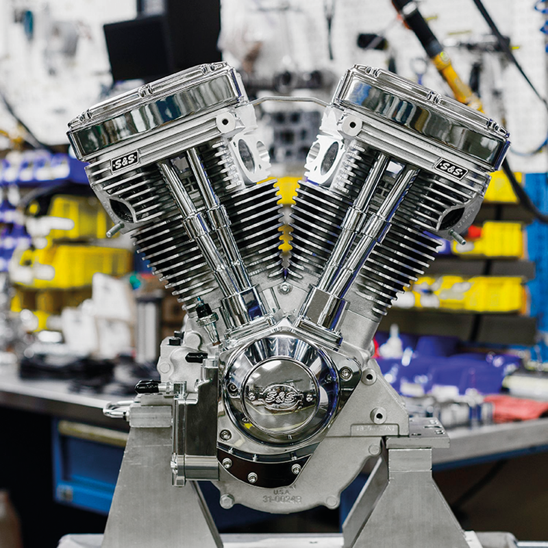 S&S Cycle SSW+ V124 engine alu No carb No ign