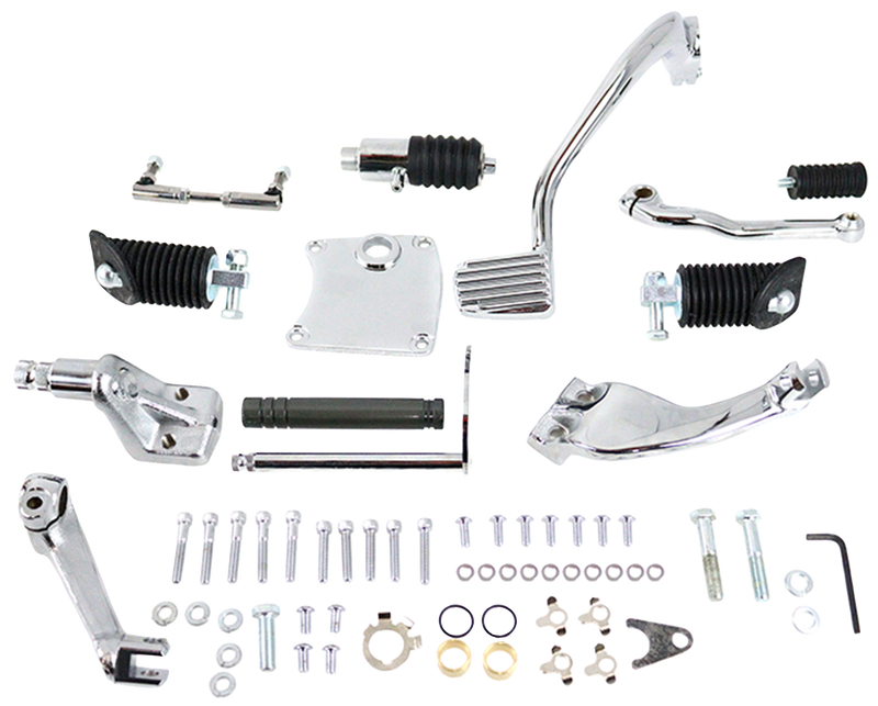 V-Twin Mid Control Kit Chrome FXR87-94