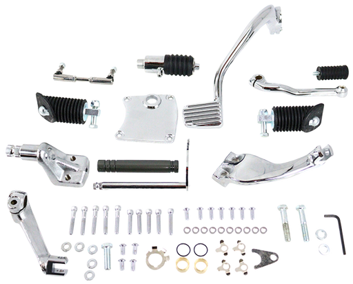 V-Twin Mid Control Kit Chrome FXR87-94