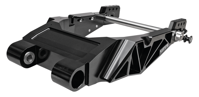 Vity's Design Vity's Billet Swingarm Black FLH/T14-Up
