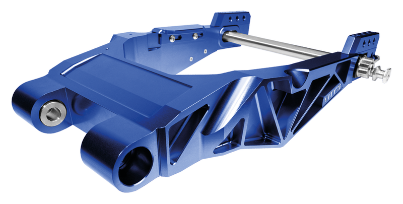 Vity's Design Vity's Billet Swingarm Blue FLH/T14-Up