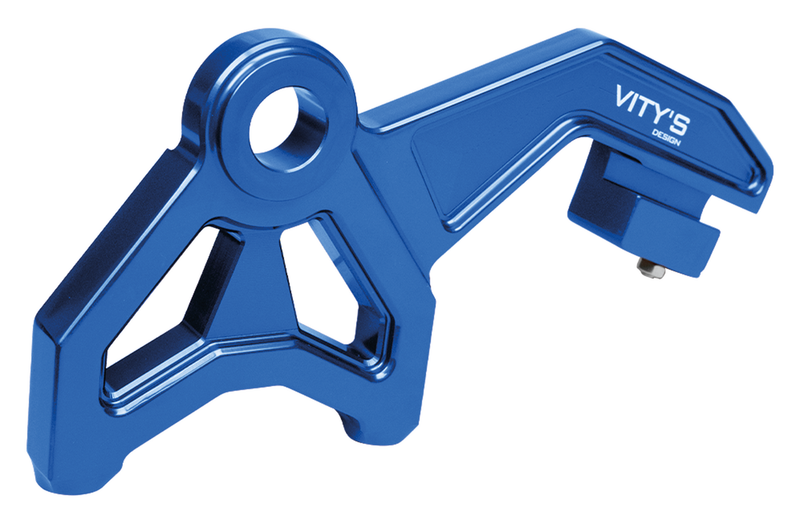 Vity's Design Radial Caliper Bracket Blue FLH/T14-Up