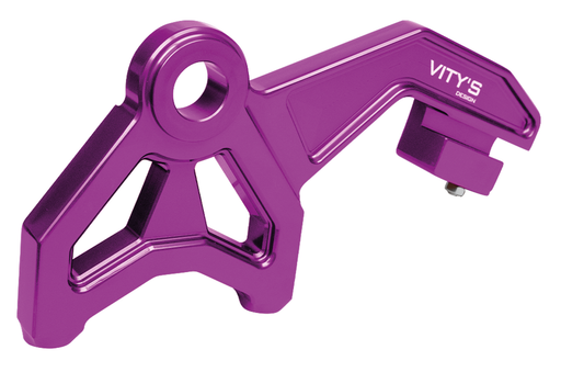 Vity's Design Radial Caliper Bracket Purple FLH/T14-Up