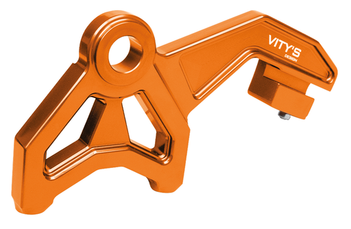 Vity's Design Radial Caliper Bracket Orange FLH/T14-Up