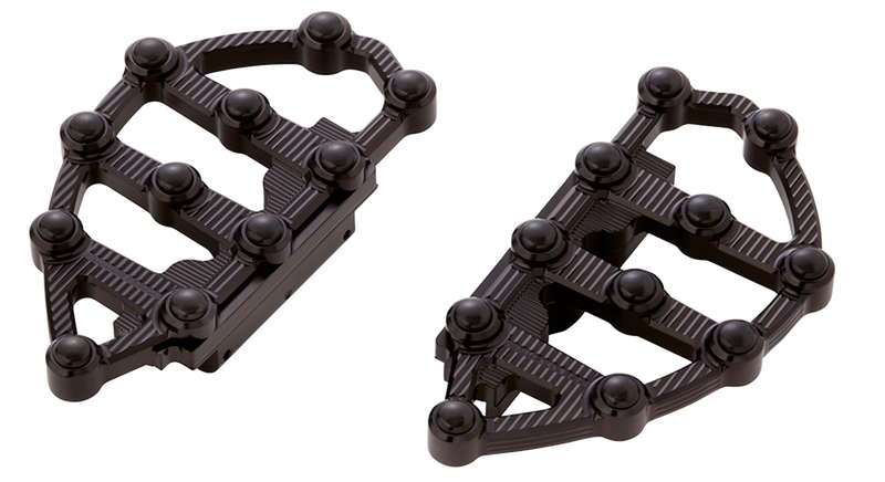 Arlen Ness Ness MX Passenger Floorboards - Black