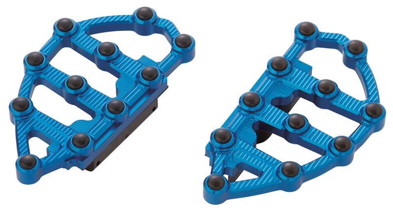 Arlen Ness Ness MX Passenger Floorboards - Blue