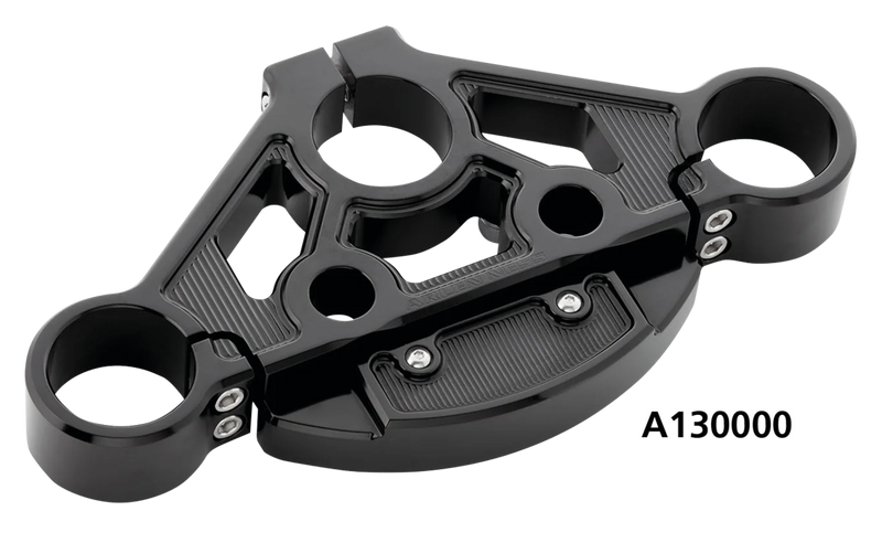 Arlen Ness Method Top Fork Bracket Black FLT15-Up