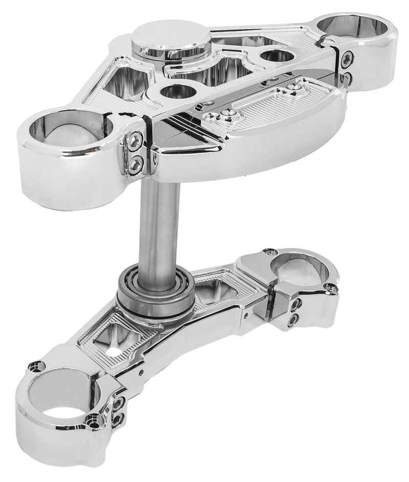 Arlen Ness Method Triple Trees Chrome FLT15-Up