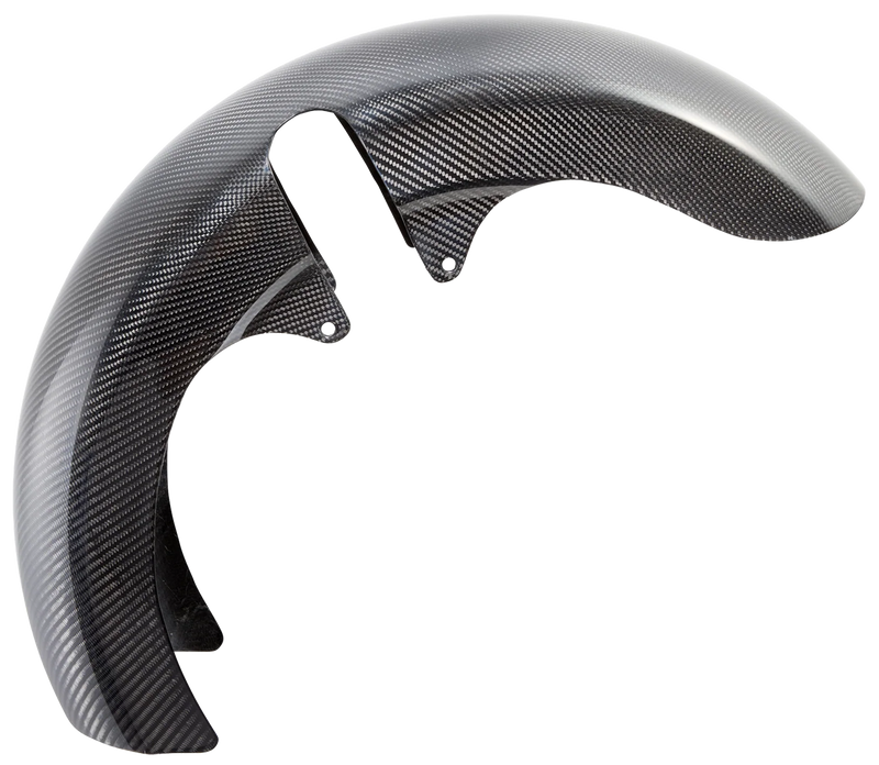 Arlen Ness Fat Front Fender 18" Carbon FLH/T24-up