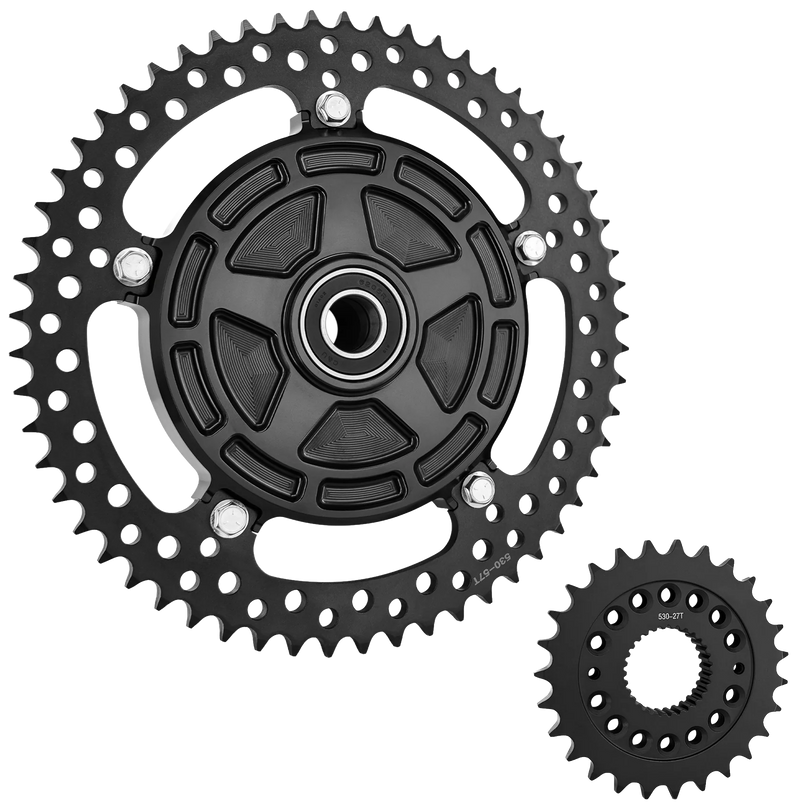 Arlen Ness Cush Drive Chain Kit Black FLH/T09-Up