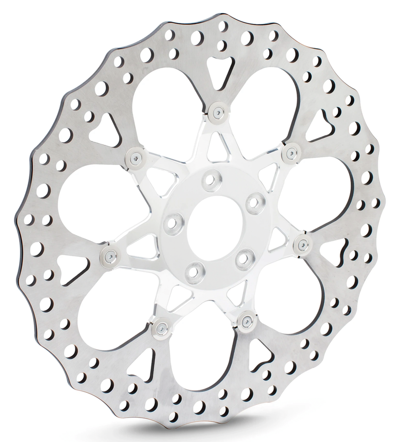Arlen Ness 14" Procross Brake Rotor, Chrome