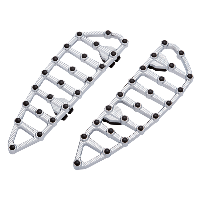 Arlen Ness Ness-MX DR Floorboards Chrome ST18-Up
