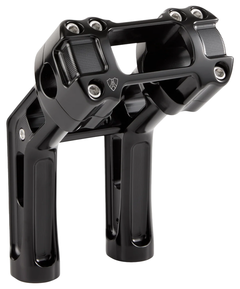 Arlen Ness Method Wayback Risers 7" Black ST18-24