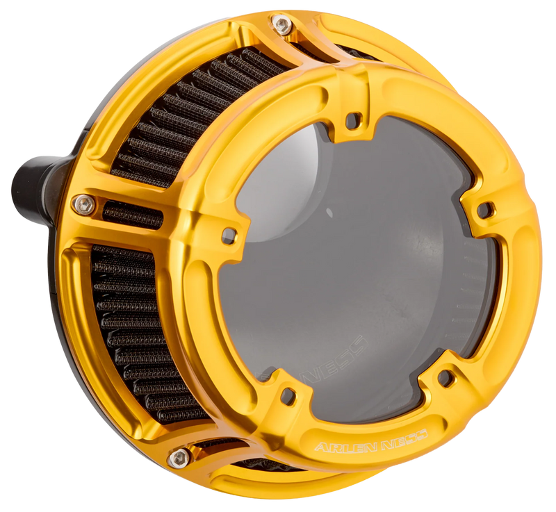 Arlen Ness Method Clear A/C gold FLH/T23.5-up
