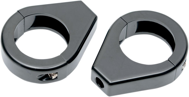 Drag Specialties Turn Signal Fork Clamp 39Mm Black - Part #20401128 - Hogparts UK