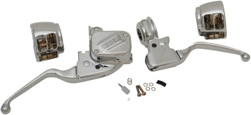 Drag Specialties Handlebar Control Kit (Chrome) - Part #06101679 - Hogparts UK