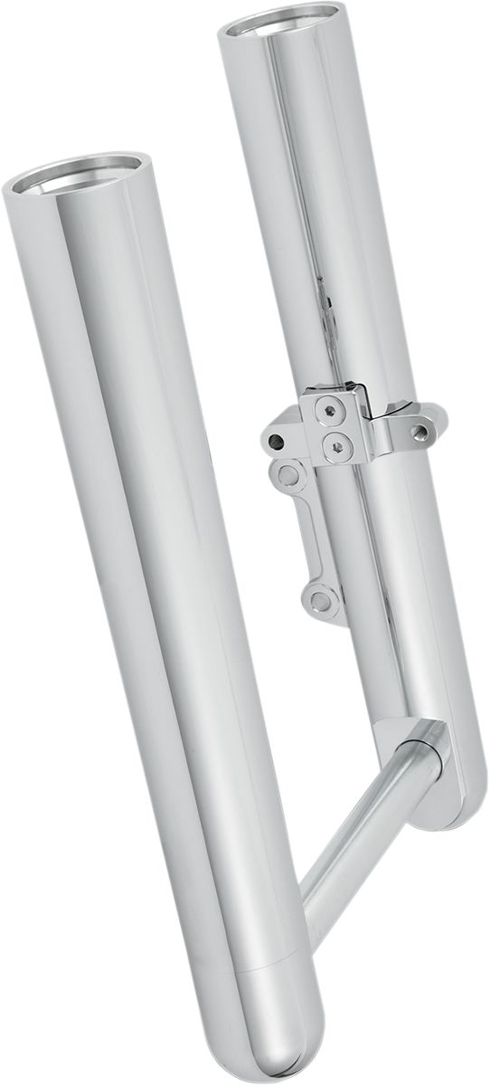 Arlen Ness Hot Legs Fork Leg - Pair, Billet Aluminum, Smooth - Chrome for Harley-Davidson Softail 2000-2006