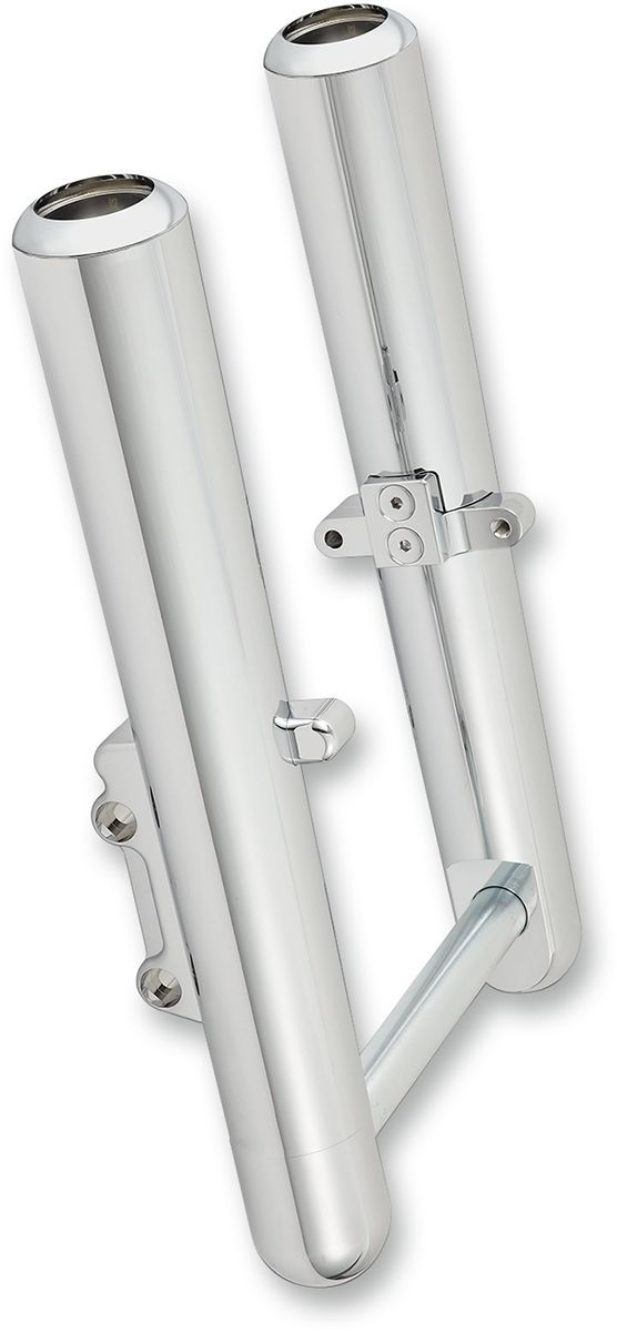 Arlen Ness Hot Legs Fork Leg - Pair, Smooth, Billet Aluminum - Chrome for Harley-Davidson Touring 2008-2013
