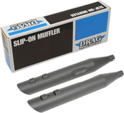 Drag Specialties Mufflers Slip-On 3.5" Slashdown Black - Part #18011184 - Hogparts UK