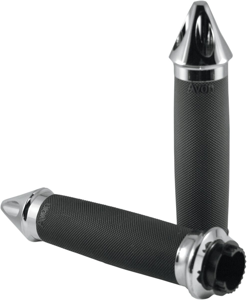 Avon Grips Custom Spike End Grips #MT-CC-85-CH-SPK