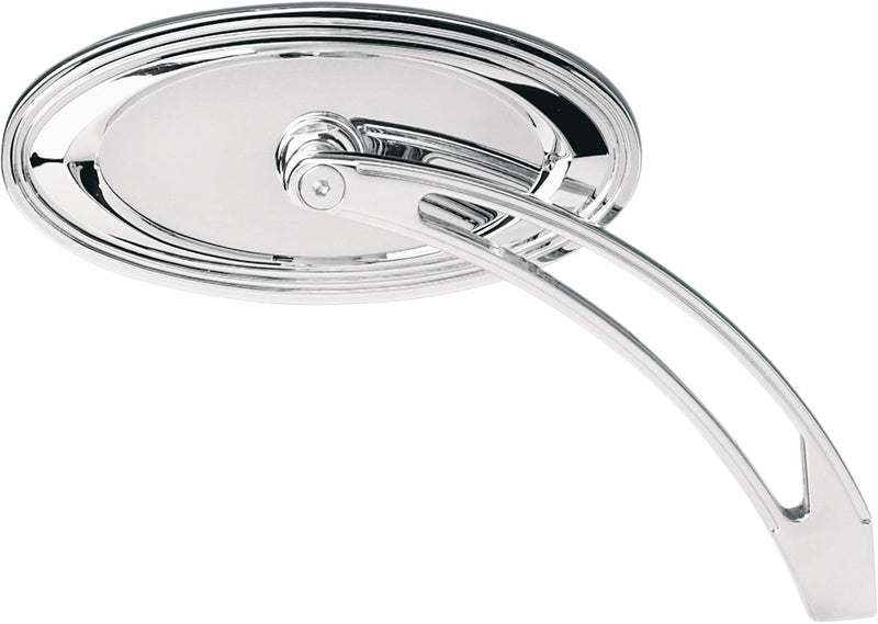 Arlen Ness Chrome Mirror - Each, Side View