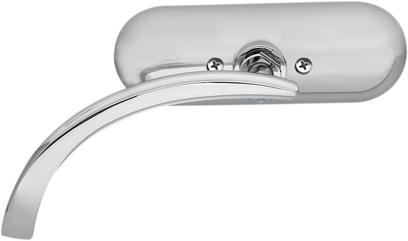 Arlen Ness Micro-mirror - Side View, Each - Chrome / Silver