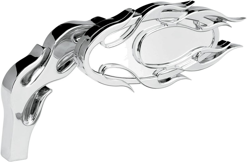 Arlen Ness Micro-mirror - Each, Side View - Chrome / Silver