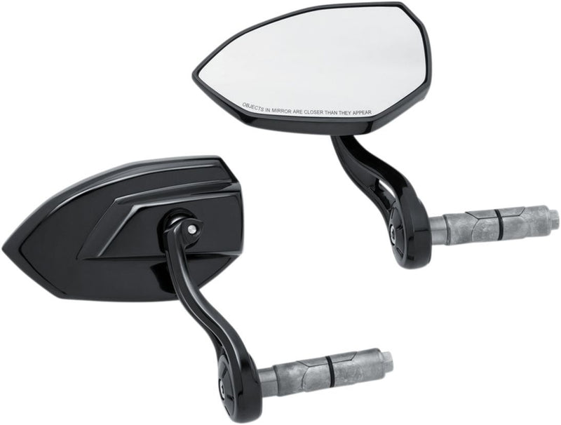 Kuryakyn Phantom Bar End Mirrors #1959