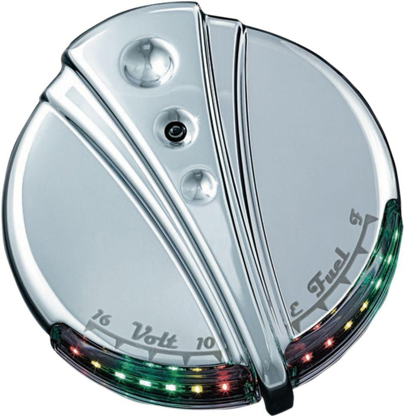 Kuryakyn Deco LED Fuel and Battery Gauge #7281