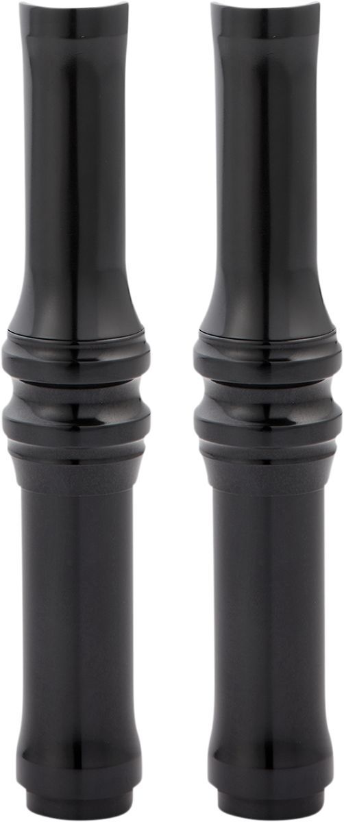 Arlen Ness Pushrod Tube Cover Kit - Set of 4, 10 Gauge, 6061-T6 Aluminum - Black Anodized