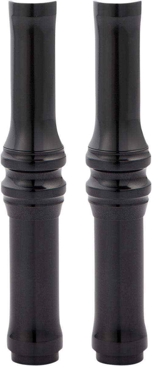 Arlen Ness Pushrod Tube Cover Kit - Set of 4, 6061-T6 Aluminum, 10 Gauge - Black Anodized for Harley-Davidson Touring, Softail, Dyna & Trike 1999-2017