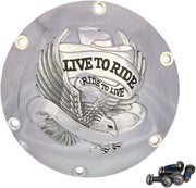 Live To Ride Derby Cover - Part #11070629 - Hogparts UK