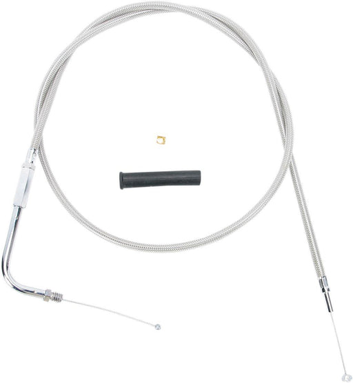 Stainless Braided Throttle Cable - Part #06501101 - Hogparts UK