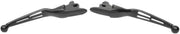 Drag Specialties Lever Sets Slotted Wide Blade Black - Part #06101956 - Hogparts UK