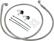 Drag Specialties Front Brake Line Stainless Steel Extended 4" - Part #17412681 - Hogparts UK