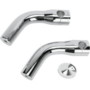 Accutronix  Risers Elite Pullback 6" Chrome - Part #136398 - Hogparts UK
