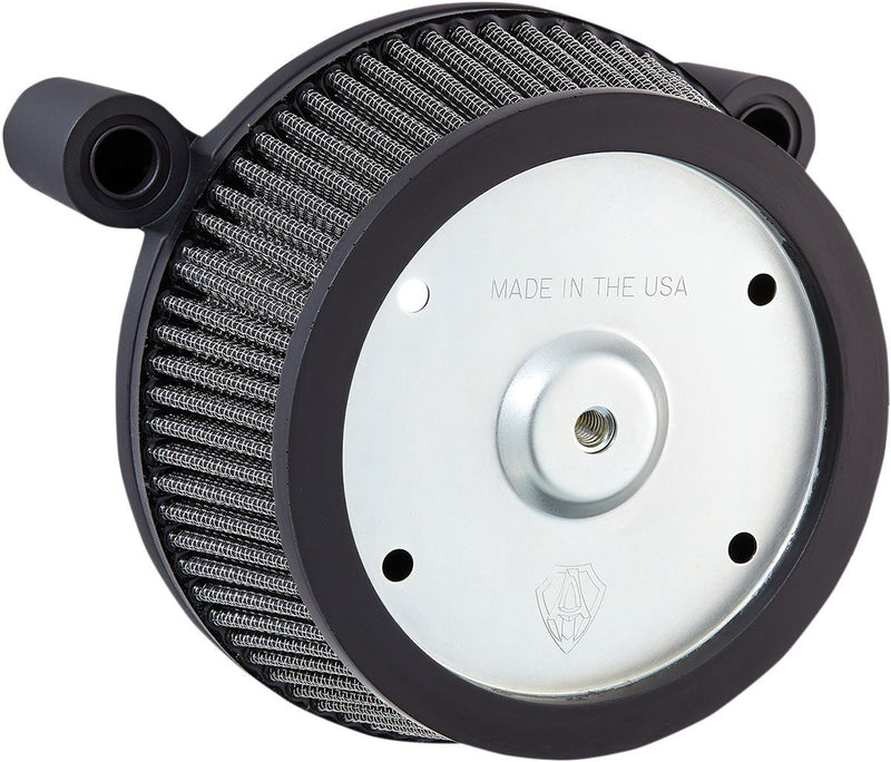 Arlen Ness Big Sucker™ Air Filter Kit - Aluminum - Black for Harley-Davidson Touring, Softail & Dyna 1999-2017