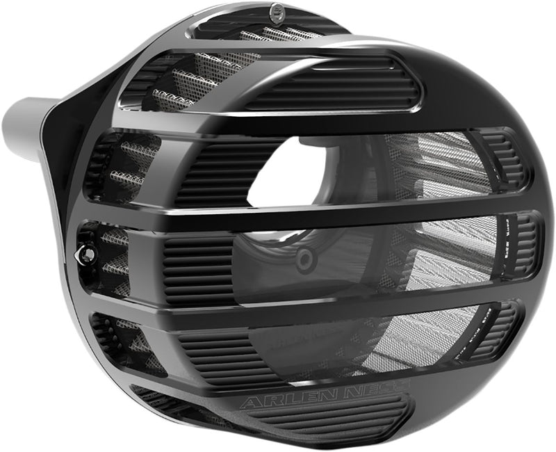 Arlen Ness Sidekick Air Cleaner Kit - Billet Aluminum - Black for Harley-Davidson Touring, Softail, Dyna & Trike 2008-2017