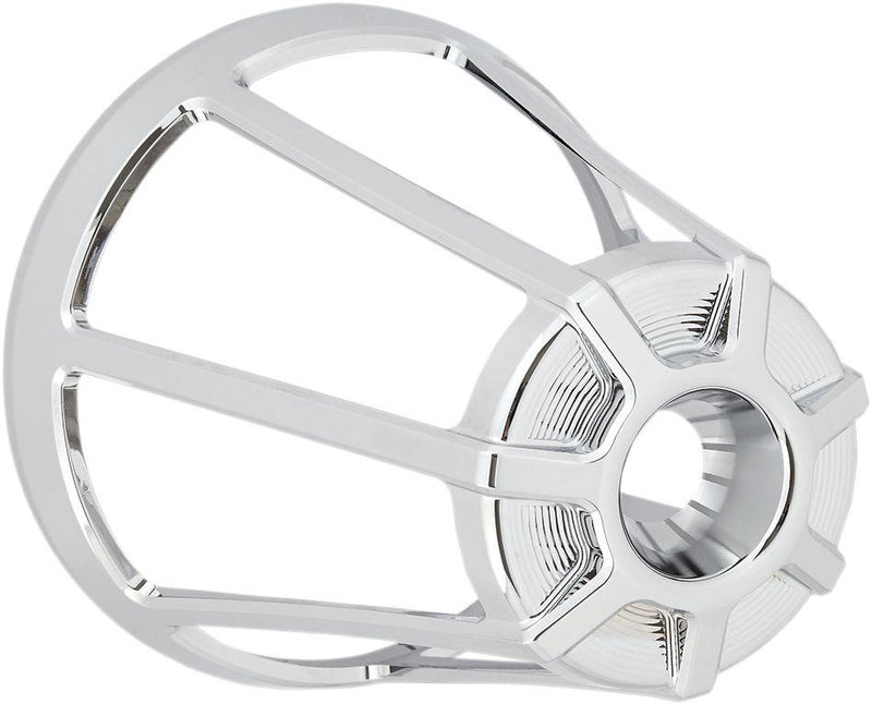 Arlen Ness Monster Sucker Air Cleaner Cover - Each, Billet Aluminum - Chrome